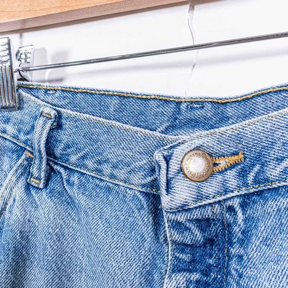 Wrangler Denim Jean Shorts Jorts 36 Y2K Streetwear Skate - Picture 5 of 6